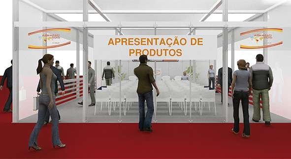 Área de Apresentação de Produtos: oportunidade para conhecer novidades