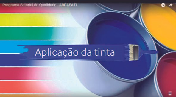 Abrafati disponibiliza no YouTube 4 vídeos sobre pintura imobiliária