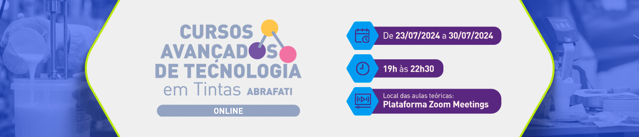 Cursos Avançados de Tecnologia em Tintas