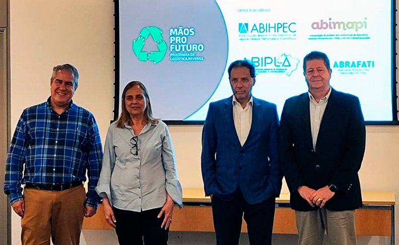 Abrafati faz parceria com Programa Mãos Pro Futuro para destinação correta de embalagens pós-consumo